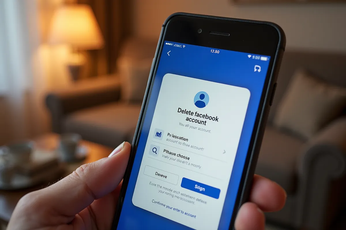 Jak usunąć konto na Facebooku – Przewodnik krok po kroku