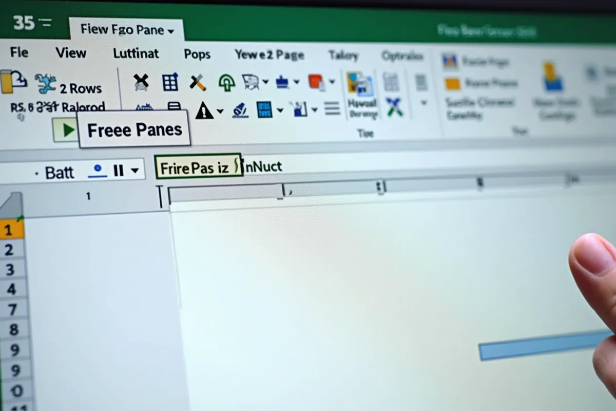 Jak zablokować wiersz w Excelu? Przewodnik krok po kroku